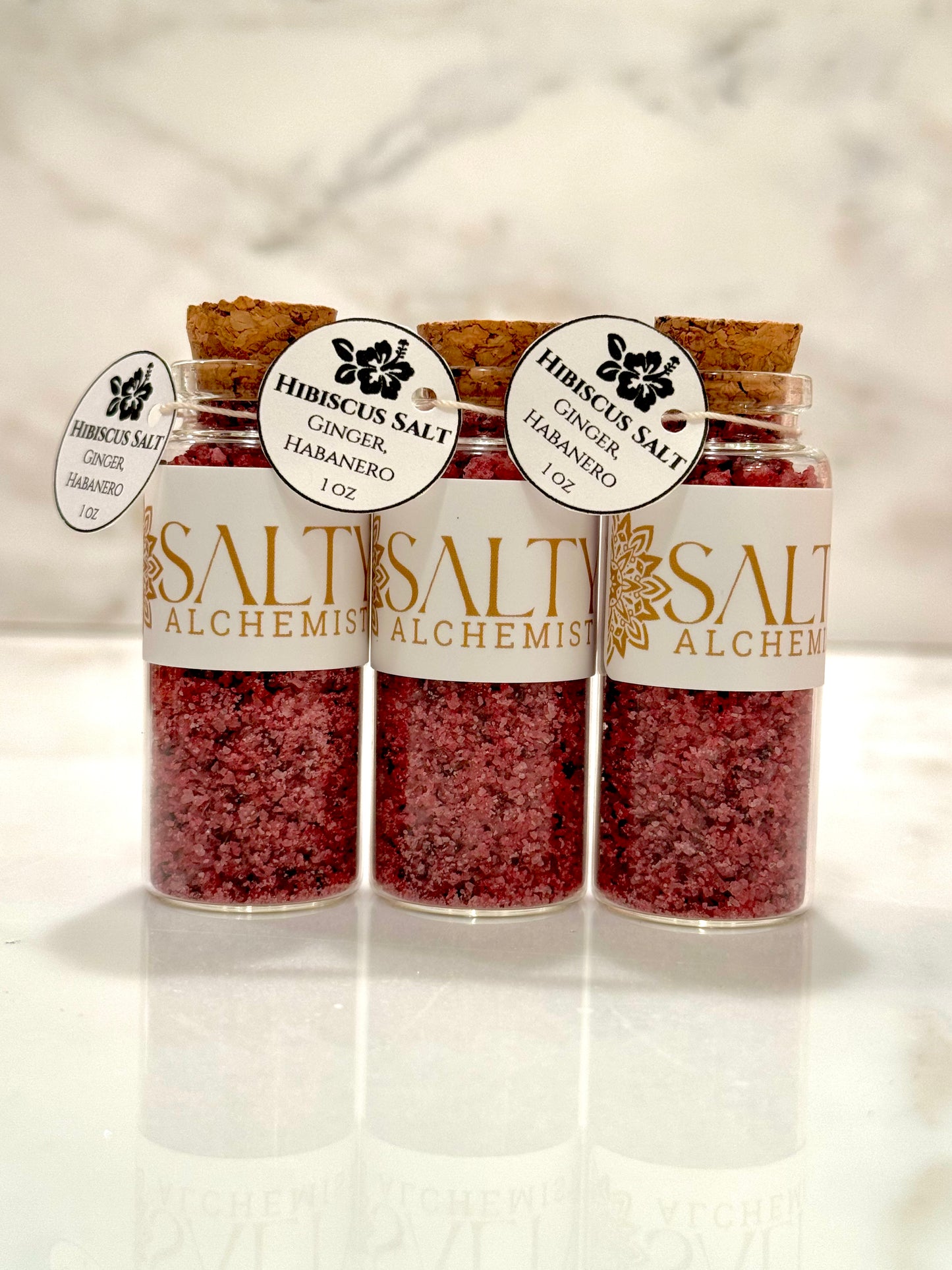 Ginger Hibiscus Salt