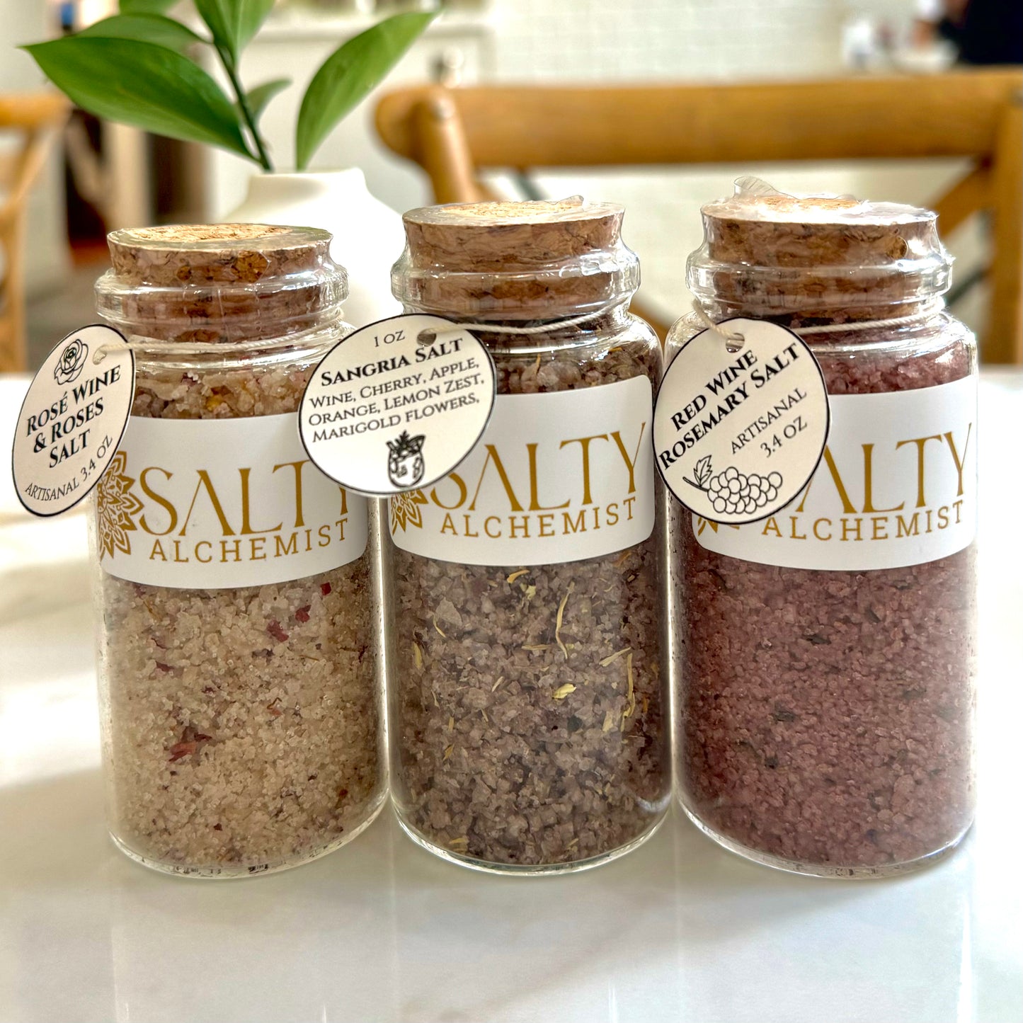 Wine Infused Salt Trio