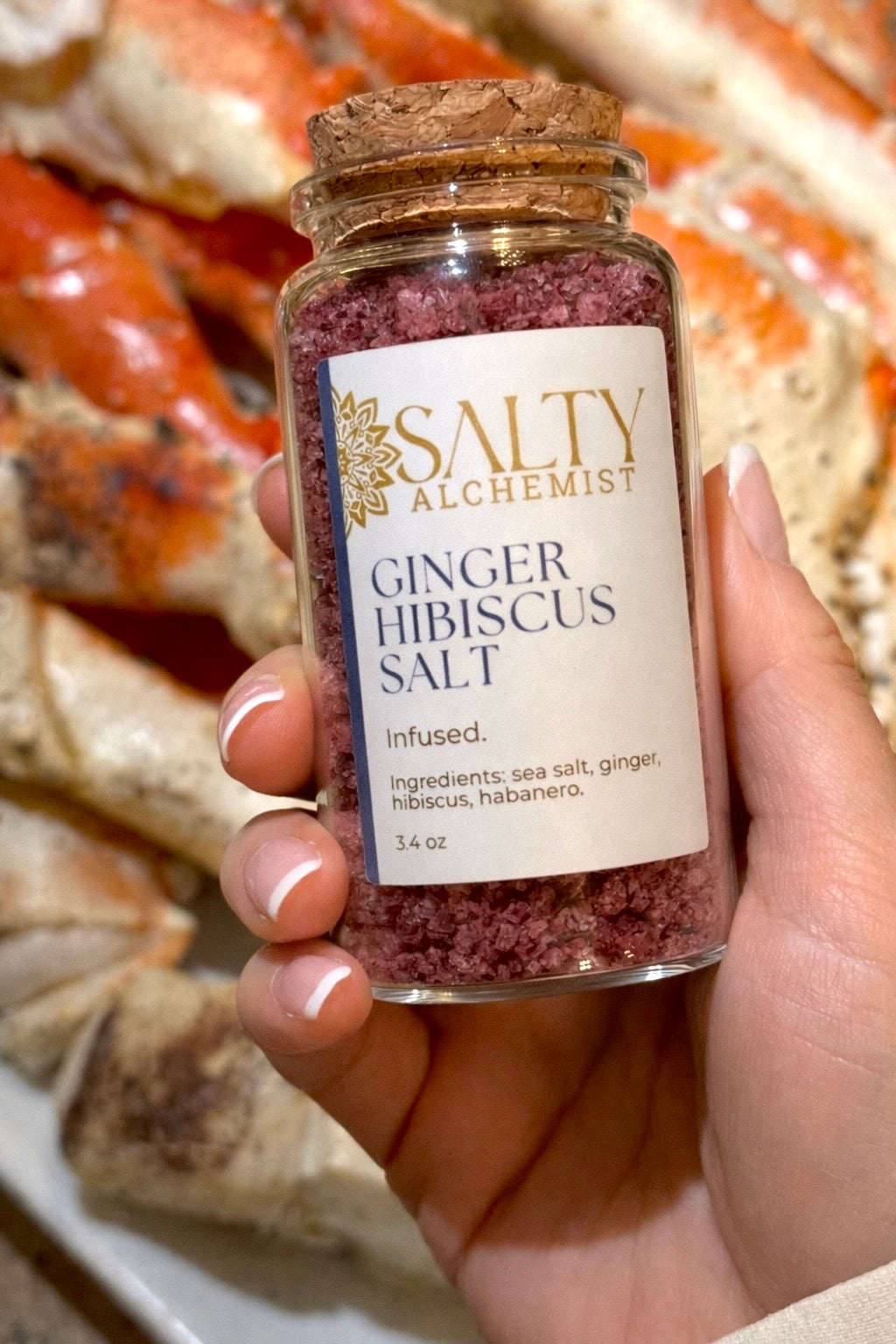 Ginger Hibiscus Salt