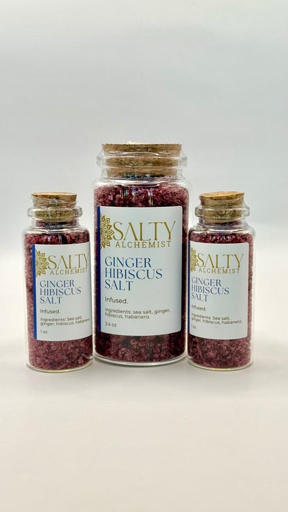 Ginger Hibiscus Salt