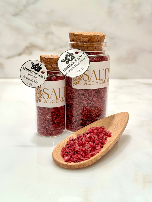 Ginger Hibiscus Salt