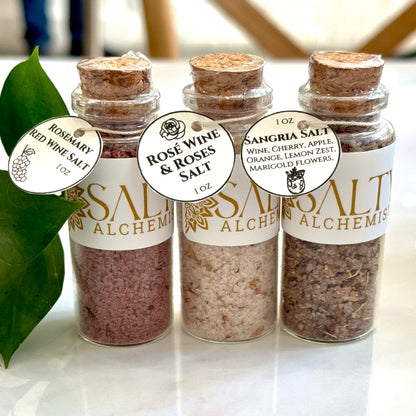 Wine Infused Salt Trio