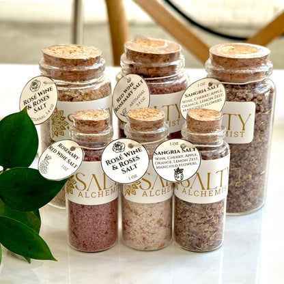 Wine Infused Salt Trio
