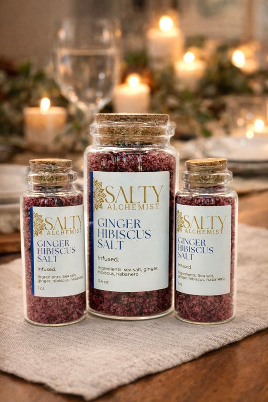 Ginger Hibiscus Salt