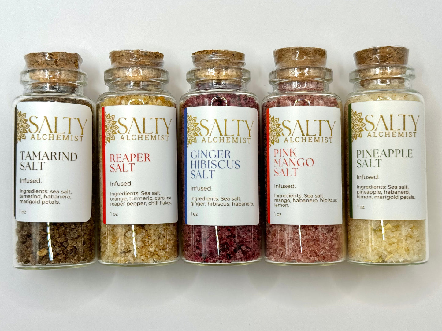 Spicy Salt Sampler (5 Blends)